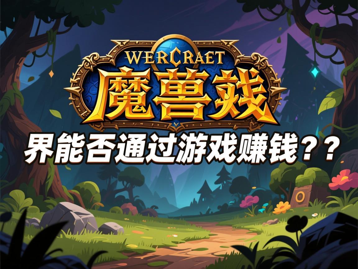 《魔兽世界能否通过游戏赚钱？》