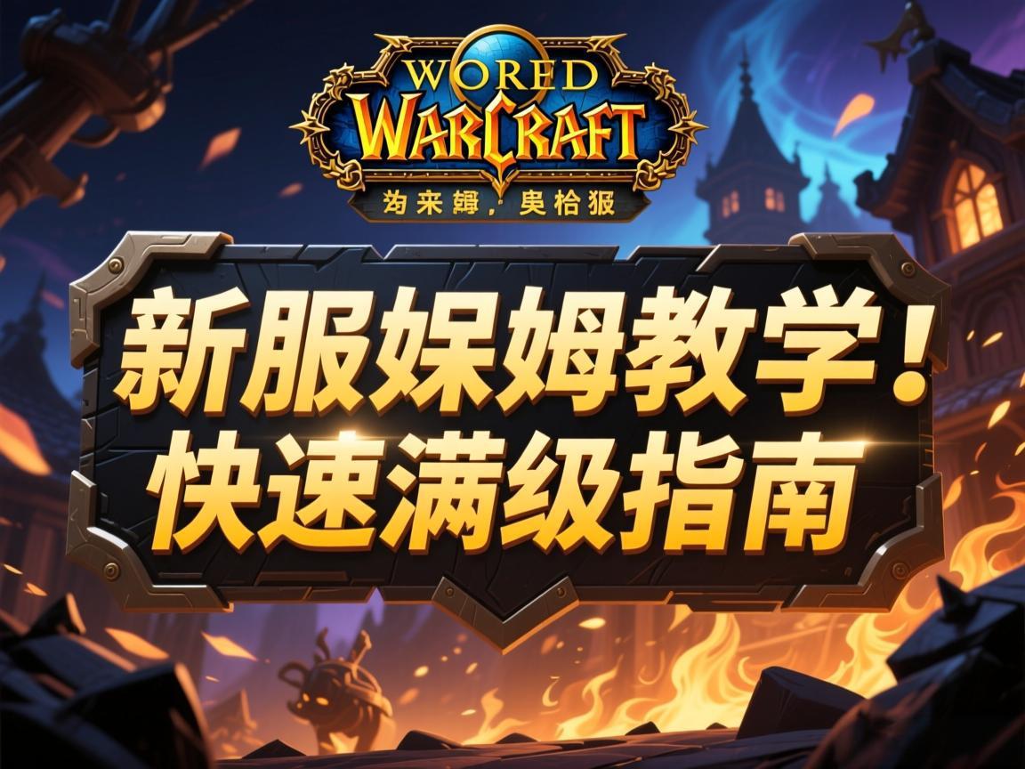 魔兽世界新服保姆级教学:快速满级指南