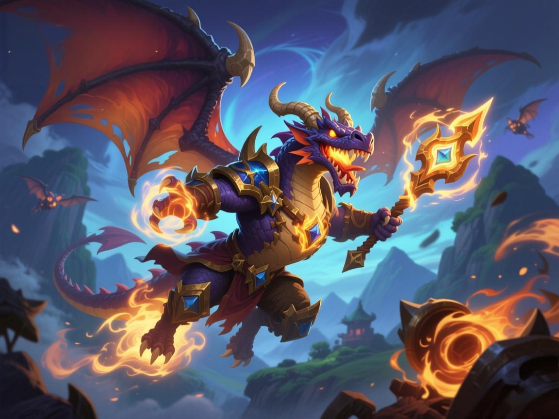 魔兽世界御龙术新手教学：技能与飞行技巧