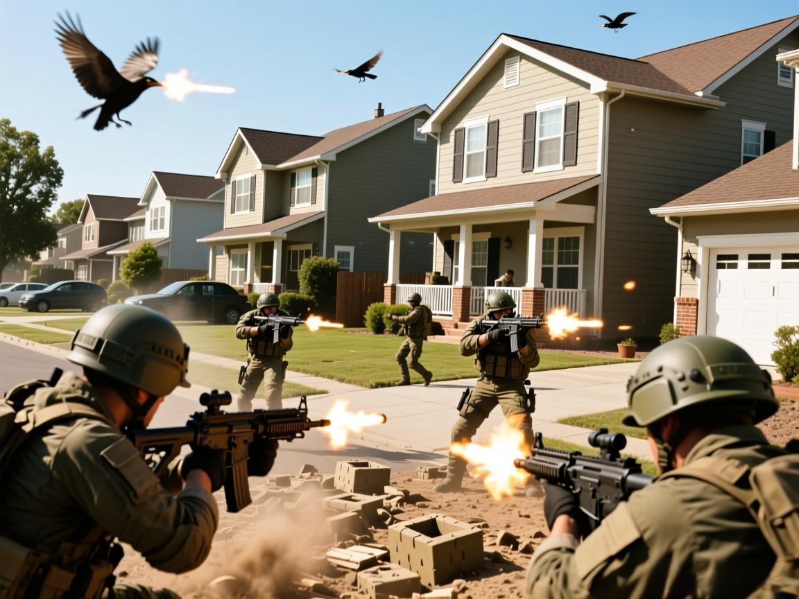 邻居郊区战争：欢乐基地防御战