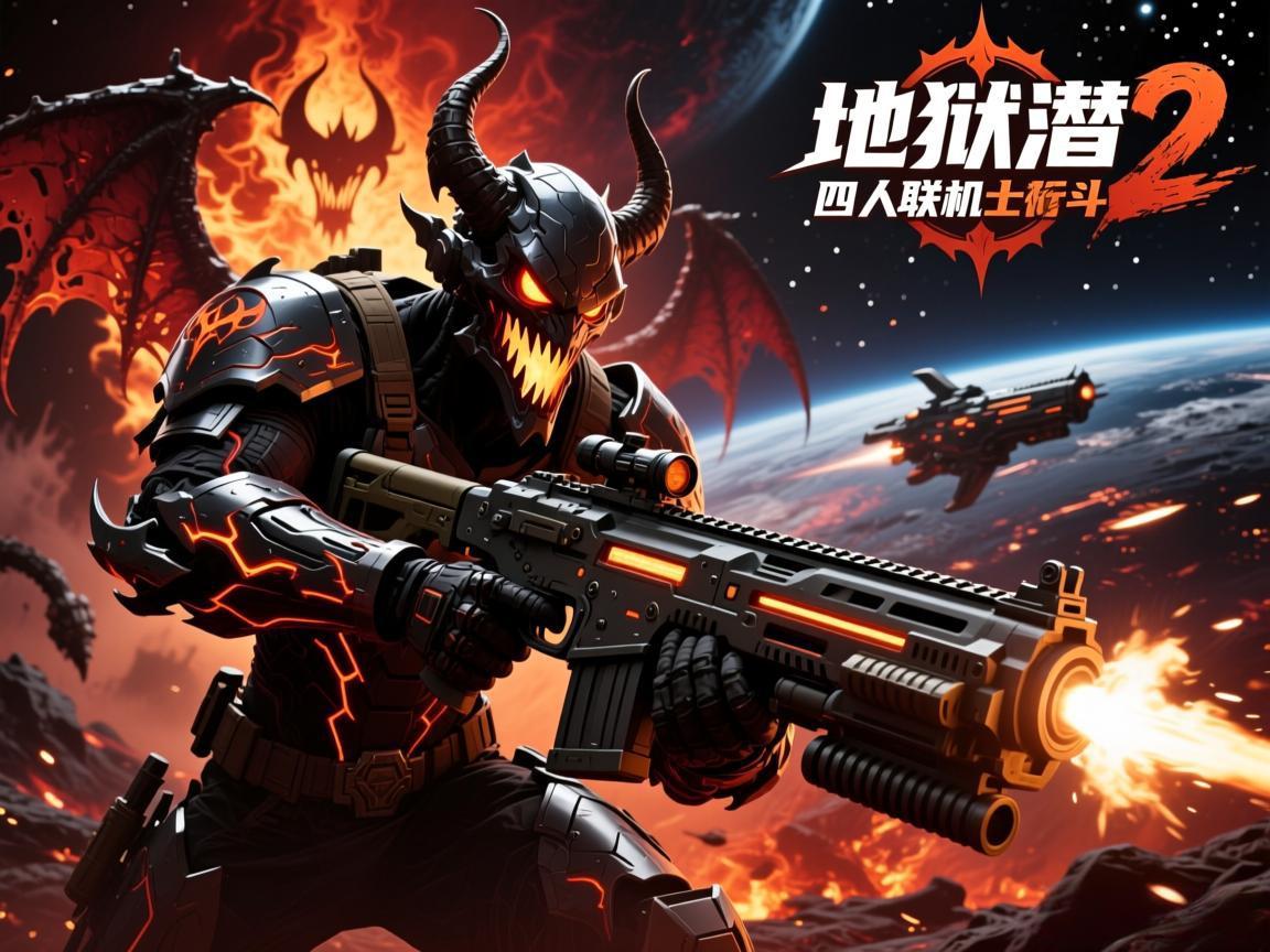 《地狱潜行2 四人联机太空战斗》