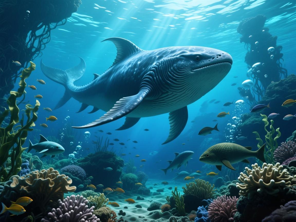 碧蓝史诗：海洋生物进化生存之旅