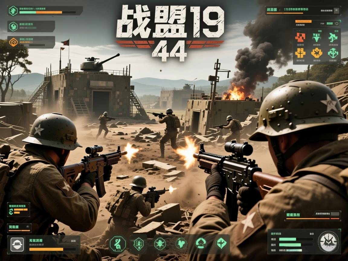 《战盟1944》二战生存射击 新基地建设与团队策略