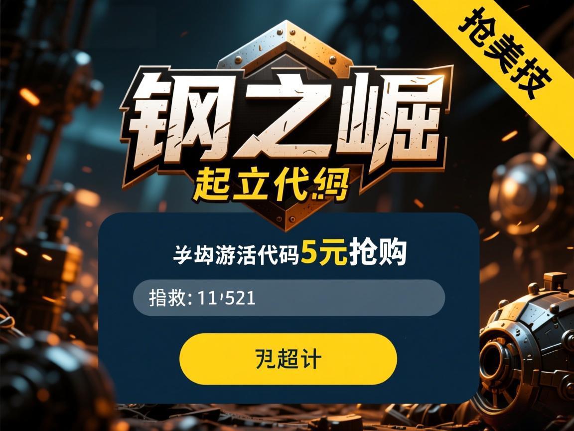 《钢之崛起》Steam激活码5元抢购