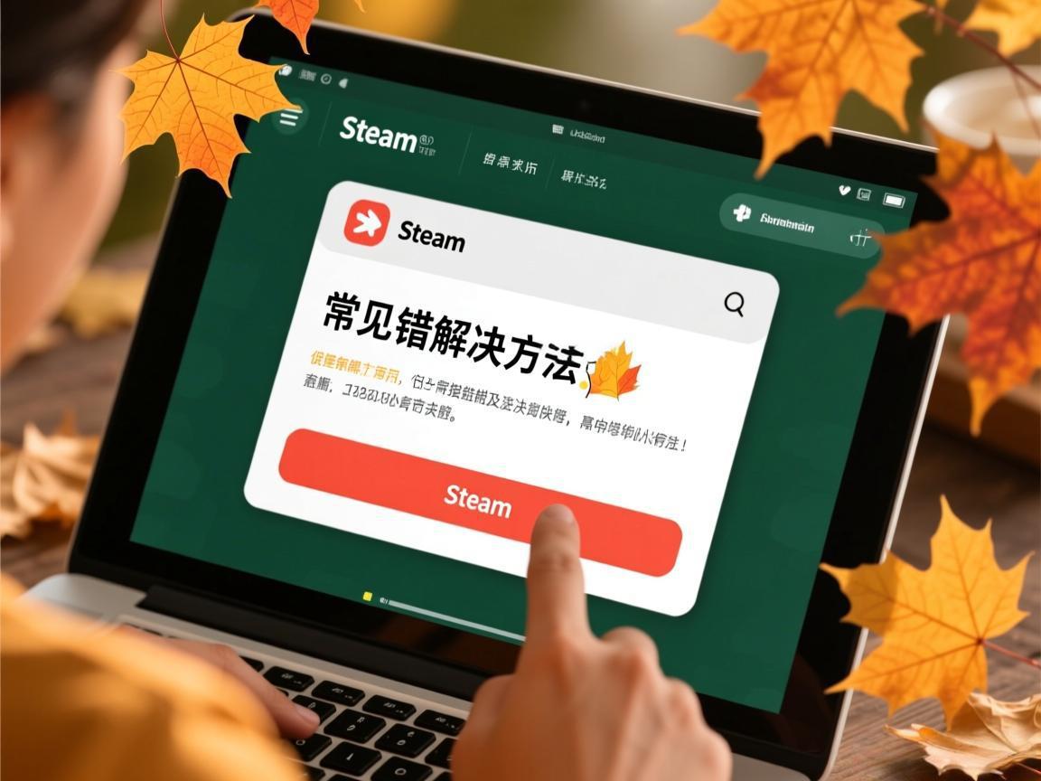 Steam秋促常见报错及解决方法