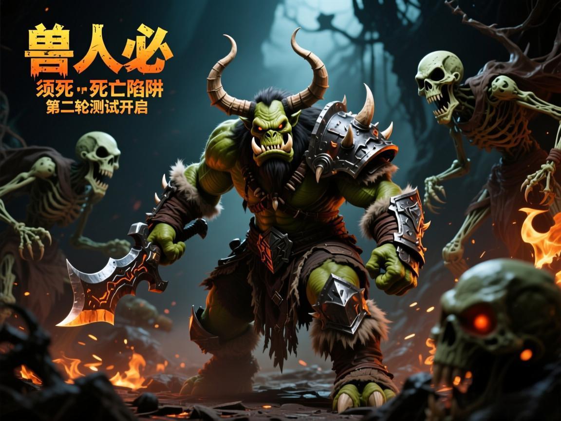 《兽人必须死：死亡陷阱》第二轮测试开启