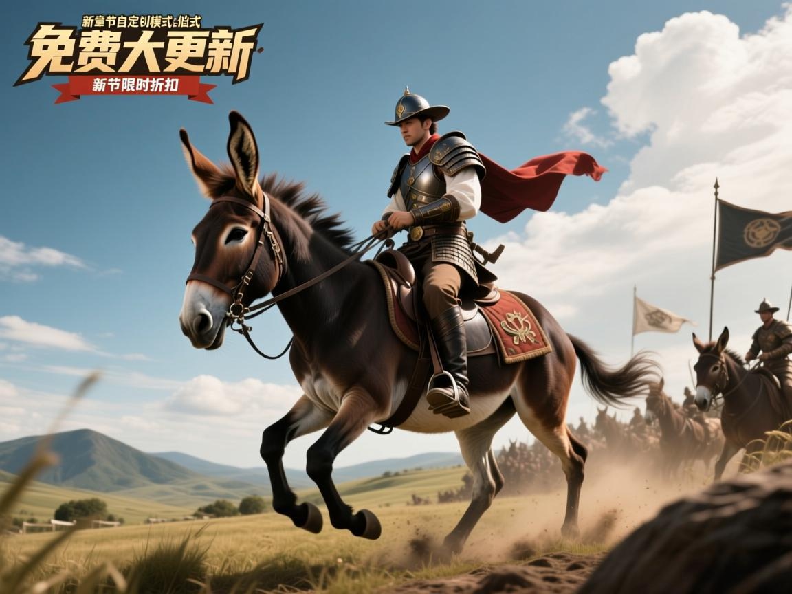 《压位骑驴》免费大更新 新章节自定义模式限时折扣