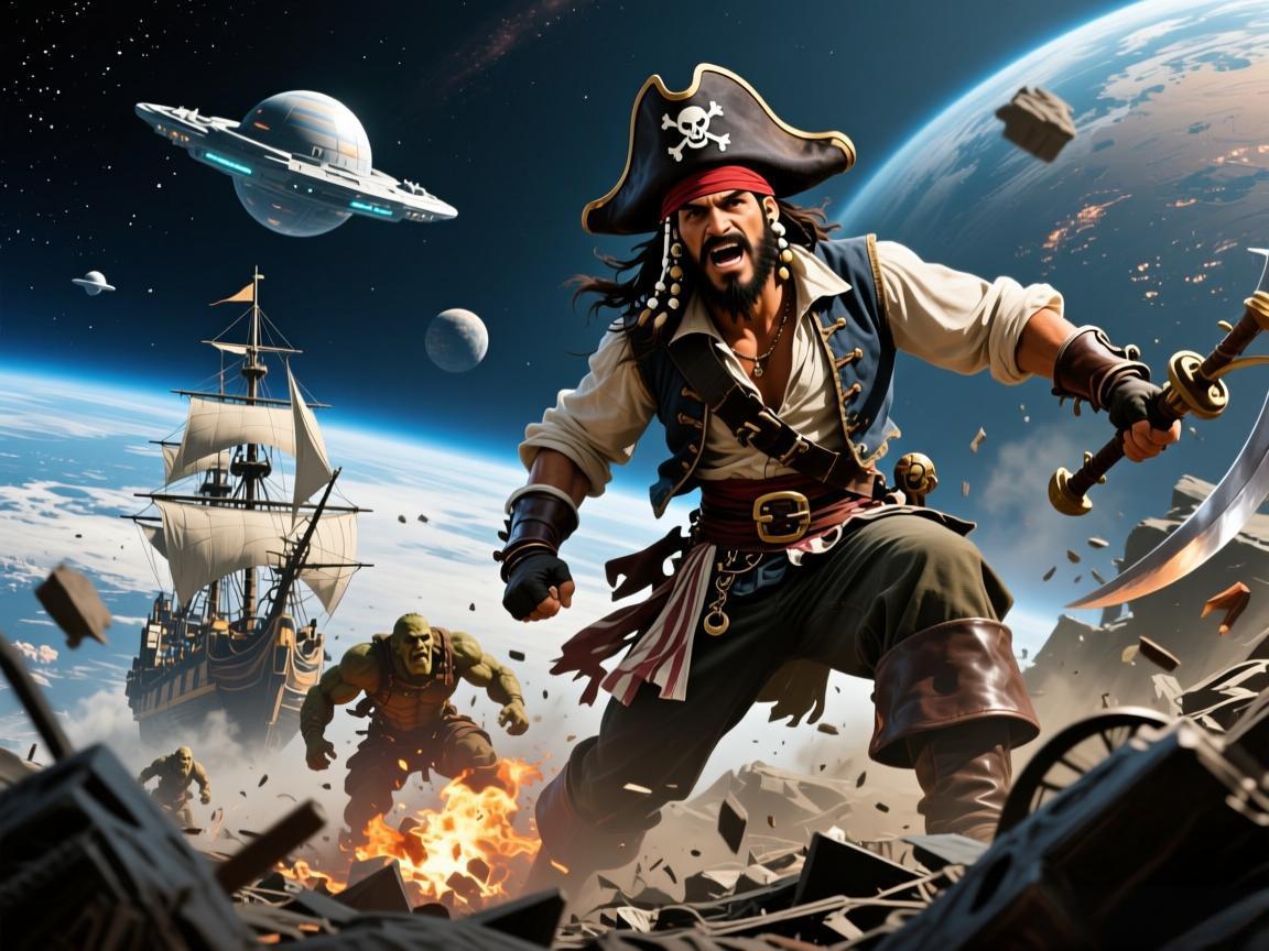 星际海盗：太空撤离掠夺生存挑战