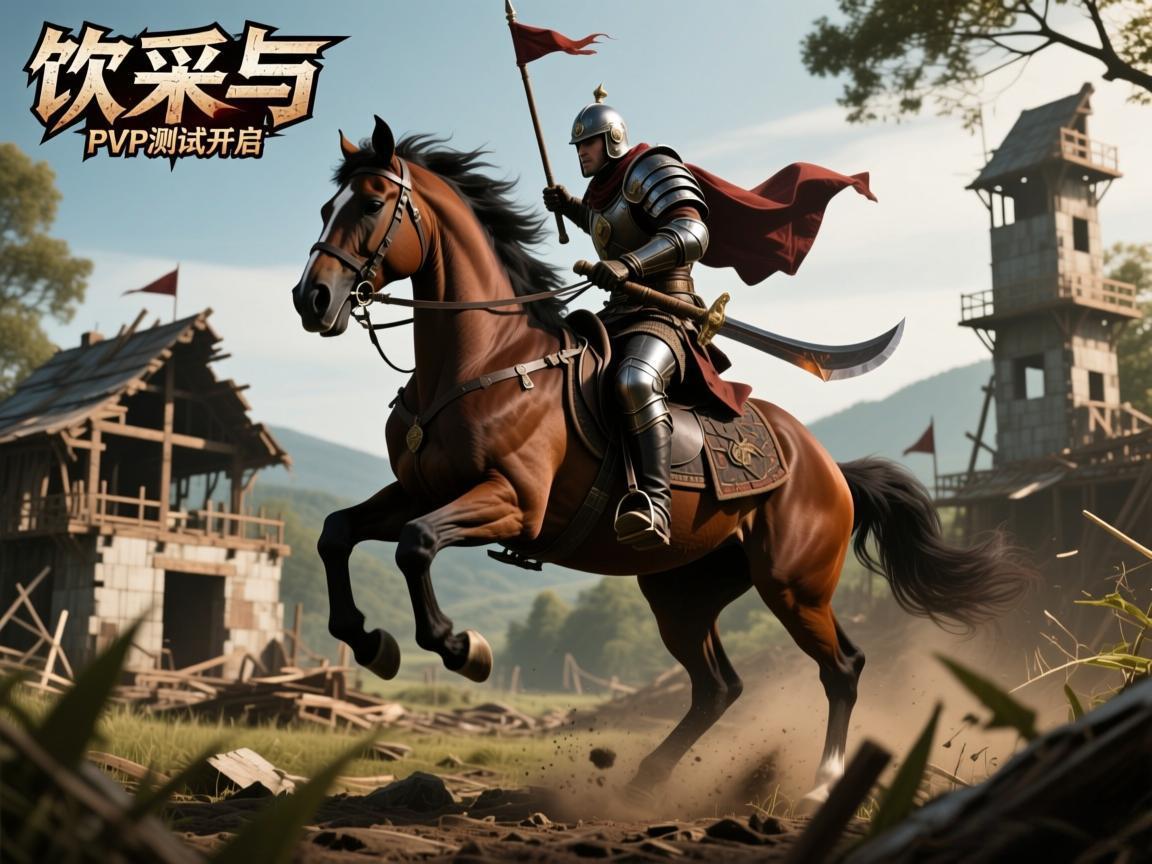 《骑马与砍杀》开放世界生存建造PVP测试开启
