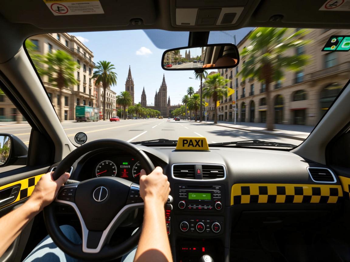 《巴塞罗那出租车模拟驾驶》