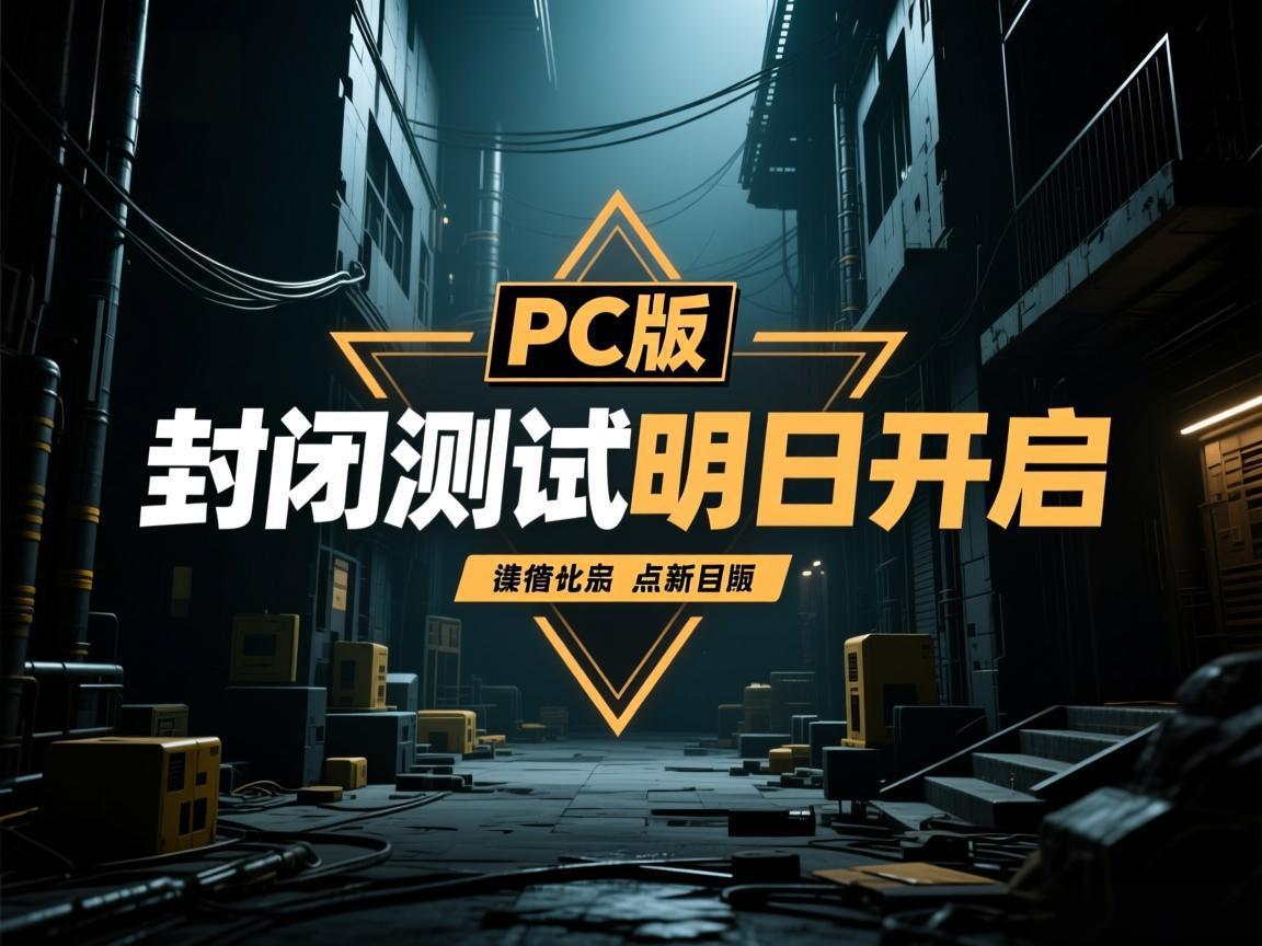 暗区PC版封闭测试明日开启