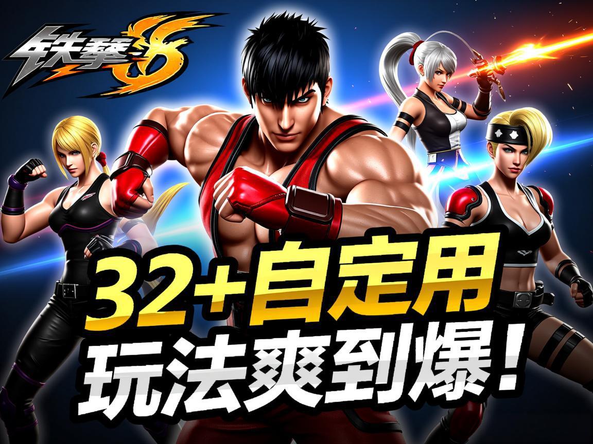 《铁拳8：32角色+自定义 玩法爽到爆！》