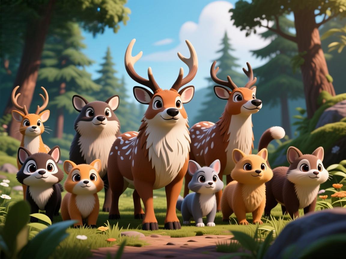 《狩猎突袭》虚幻5萌化动物集结测试