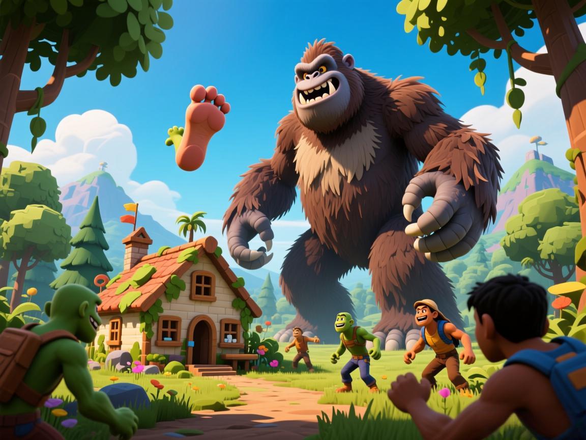 《大脚怪生存模拟:守护家园对抗人类》