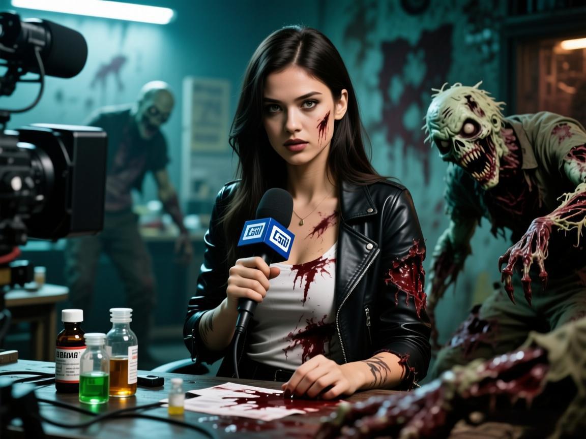 致命解药:美女记者丧尸生存挑战
