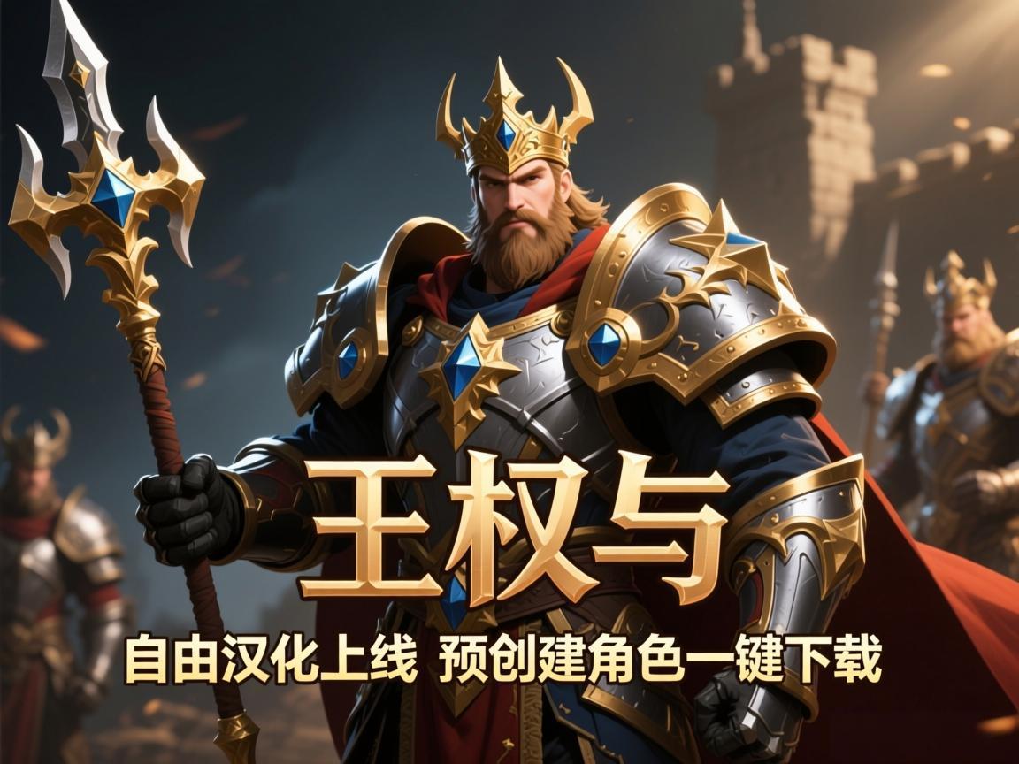 《王权与自由汉化上线 预创建角色一键下载》