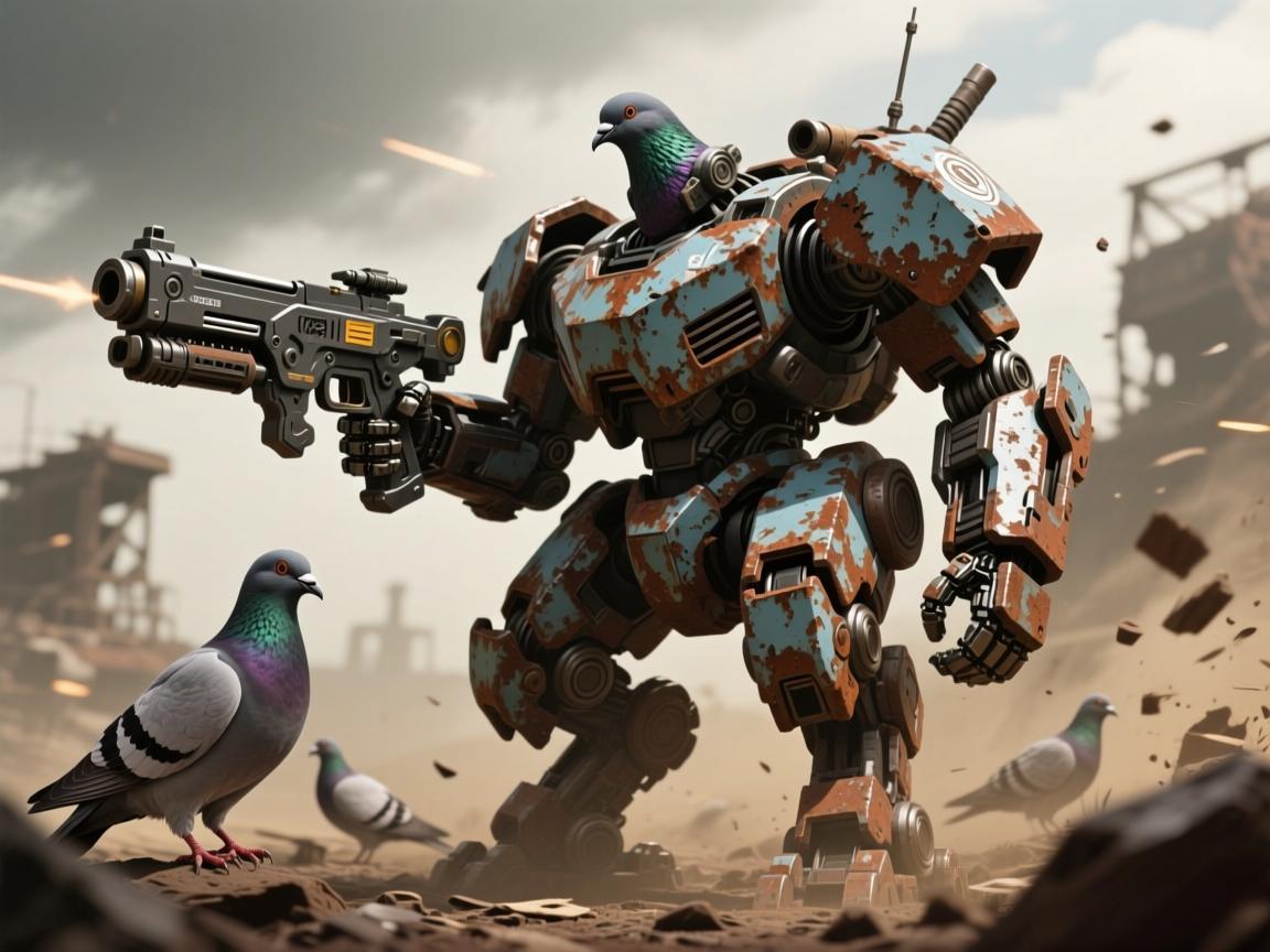 铁锈风云:硬核肉鸽机甲战略新作