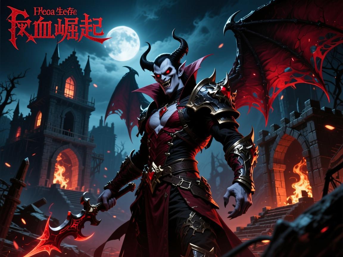 夜族崛起:吸血鬼生存建造与变形联机体验