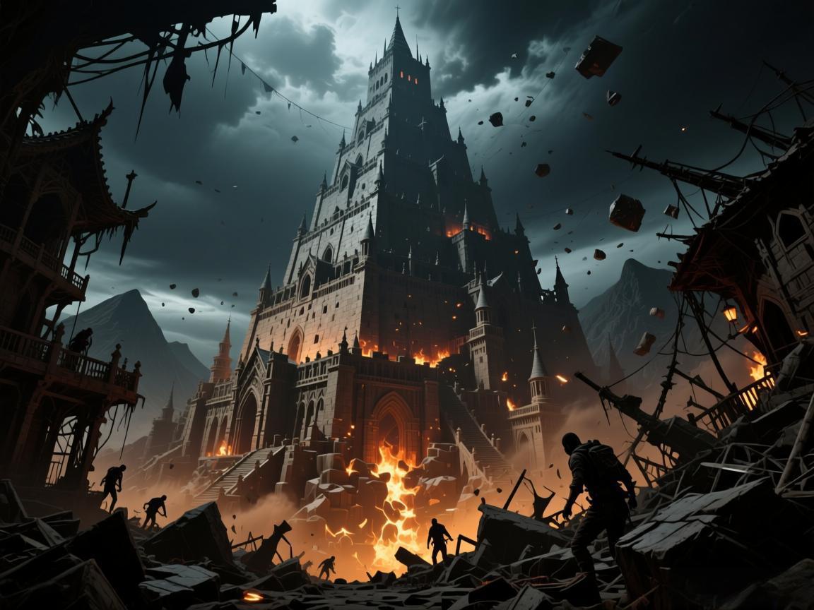 巴别塔混乱:暗黑风生存游戏