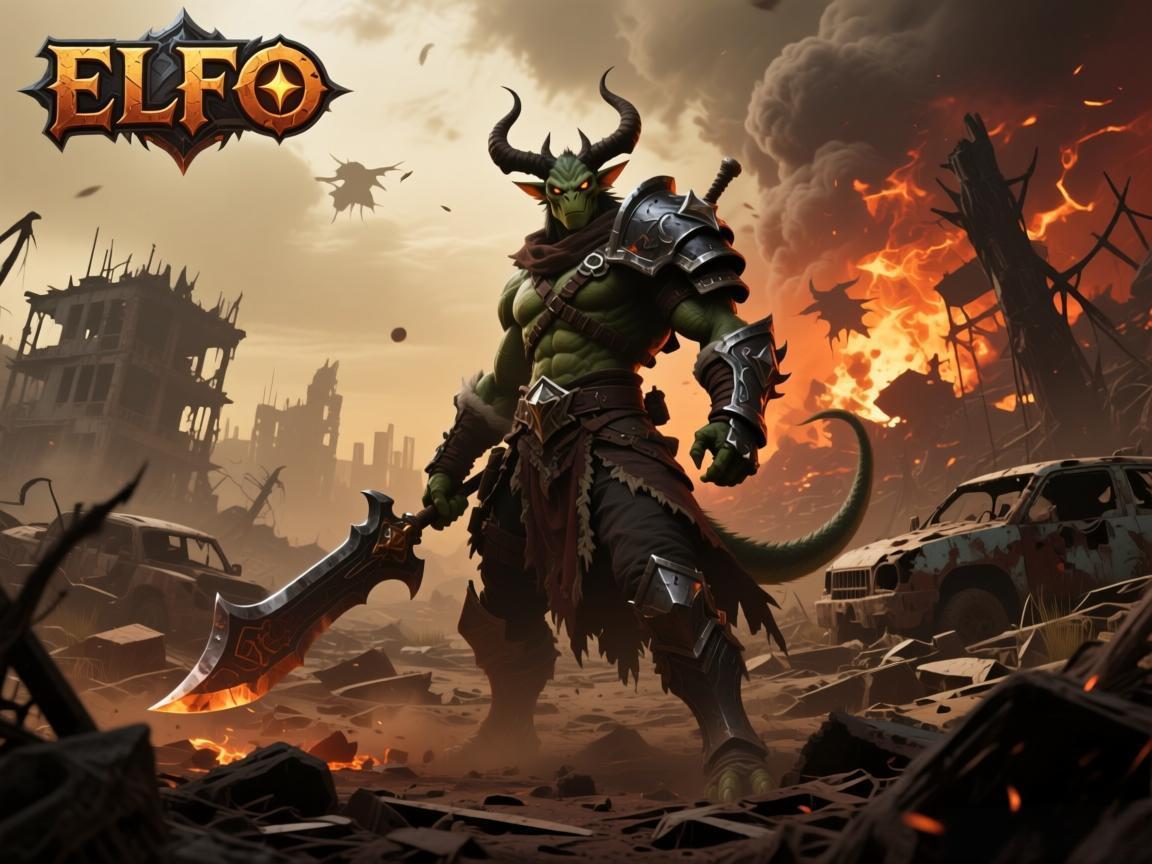 《ELFO》末日废土MMORPG手游测试版