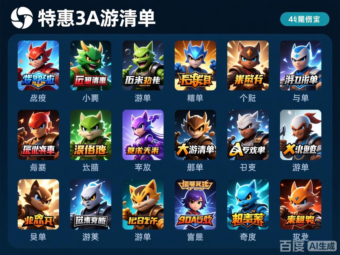 Steam五一特惠3A游戏清单