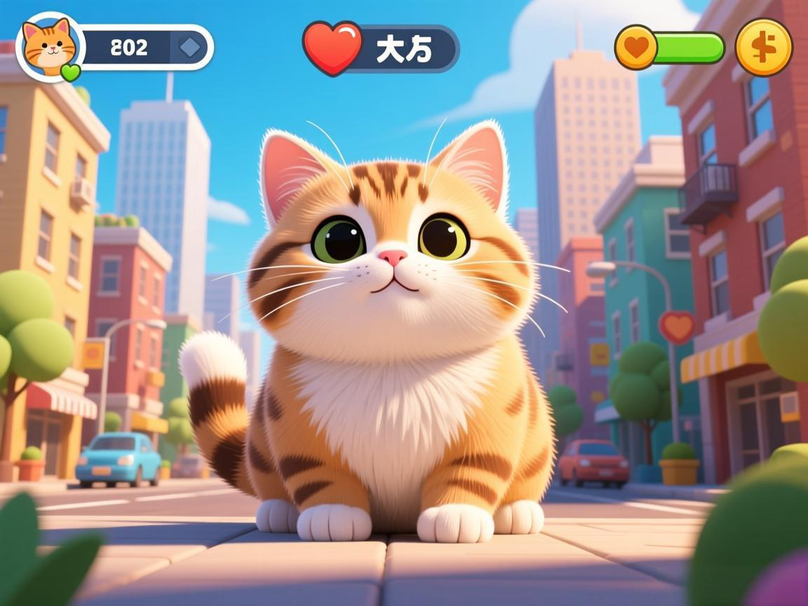 小猫咪大城市暖心解压游戏