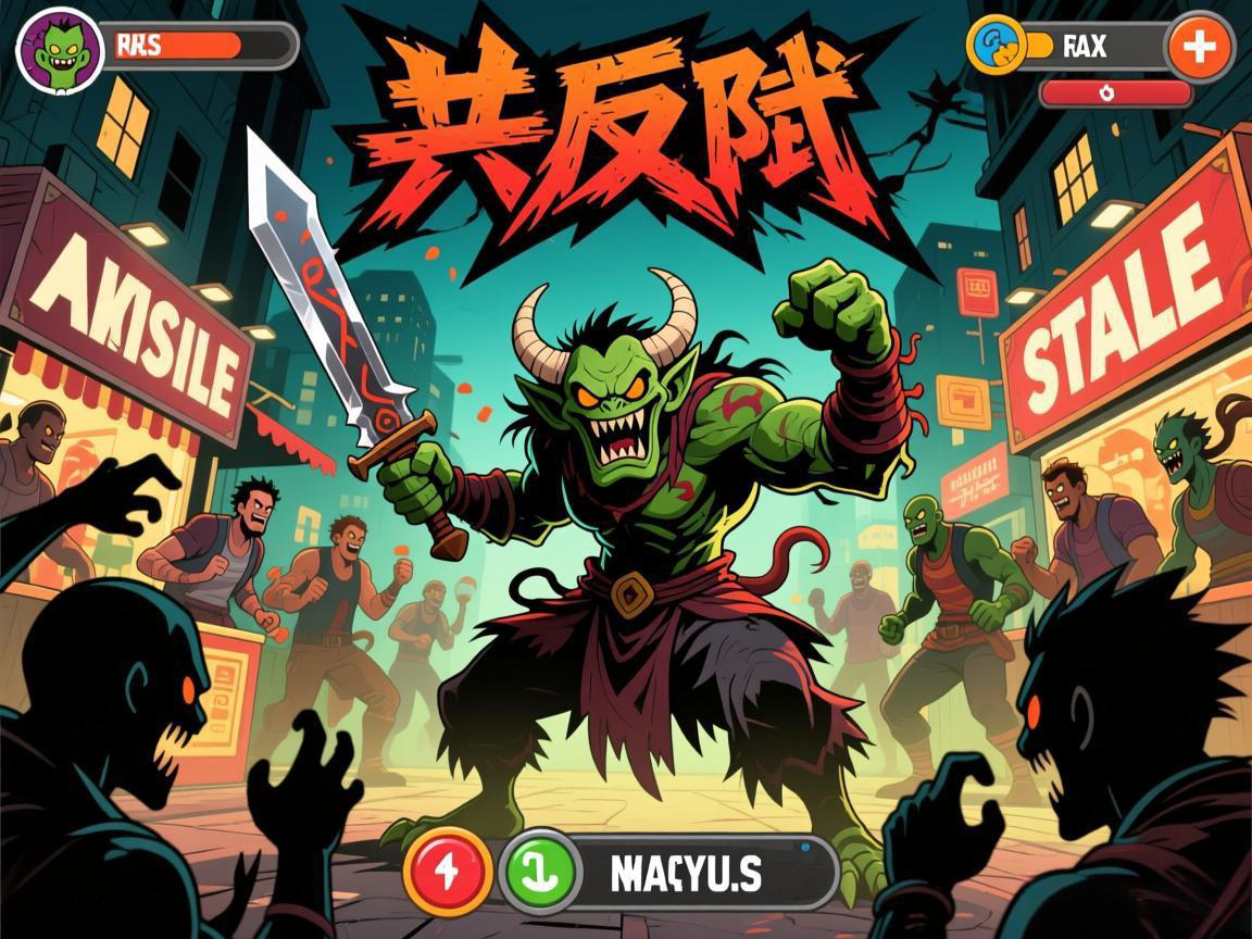 妖怪反抗人类特卖游戏