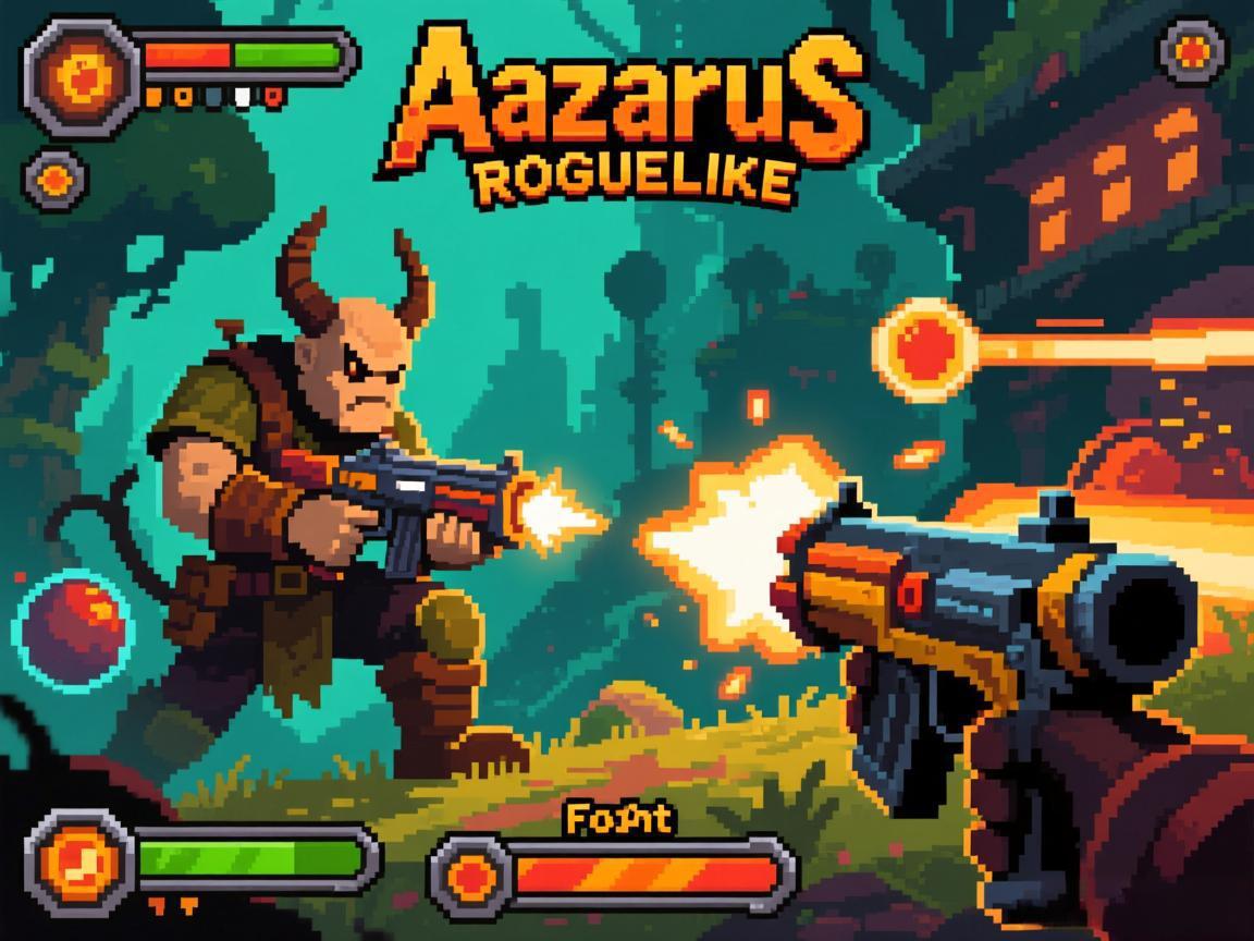 Project Lazarus Roguelike弹幕射击游戏