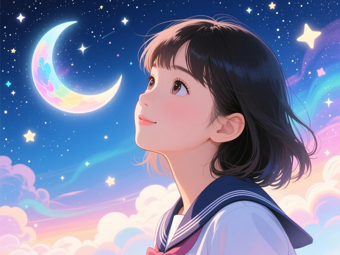 女孩说她不会在梦中褪色