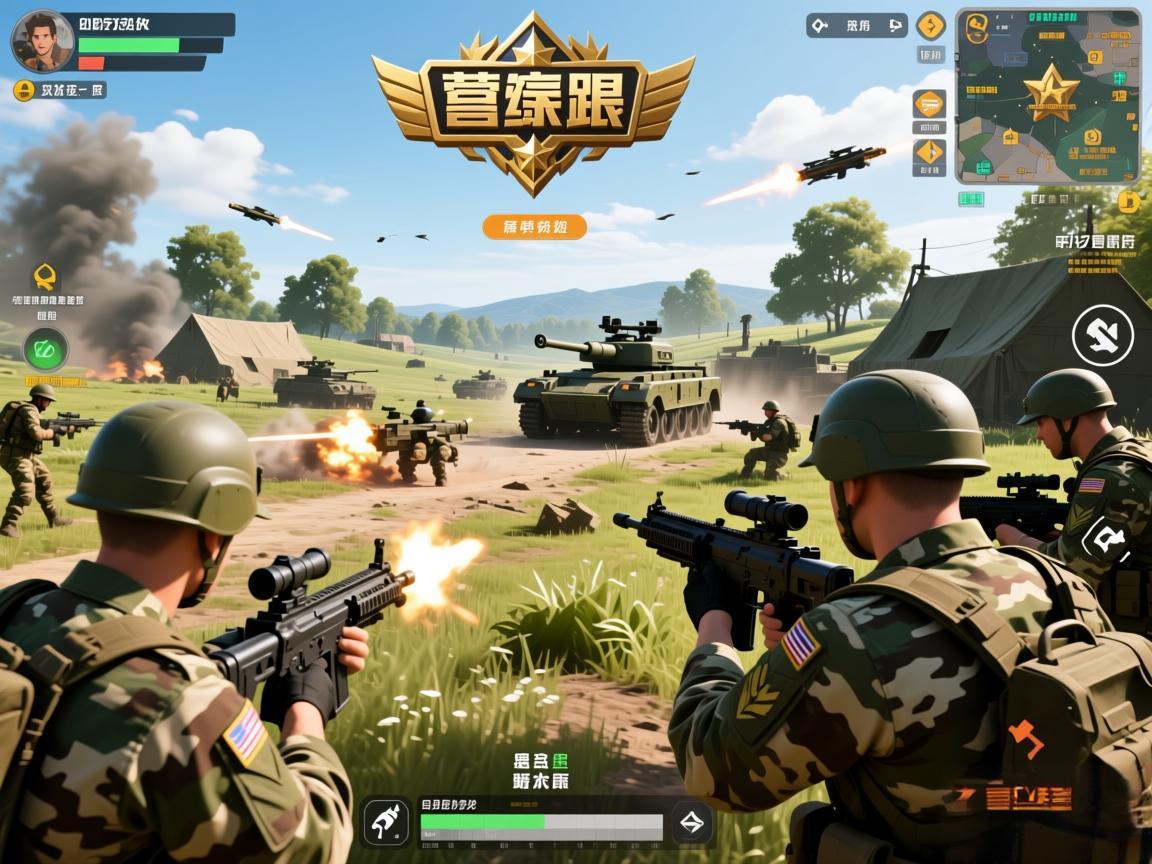 荣耀军营：轻松经营战争模拟游戏