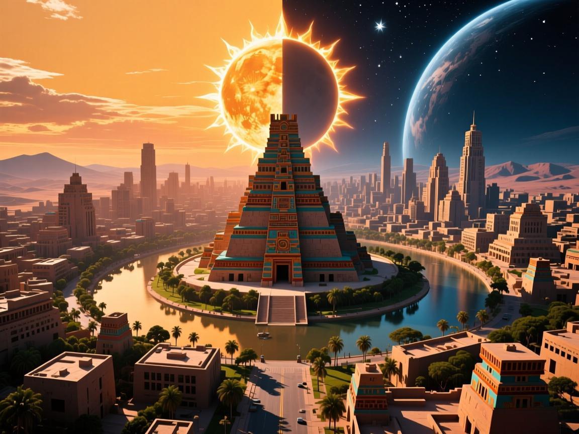 阿斯特克最后的太阳：昼夜双循环城市建设