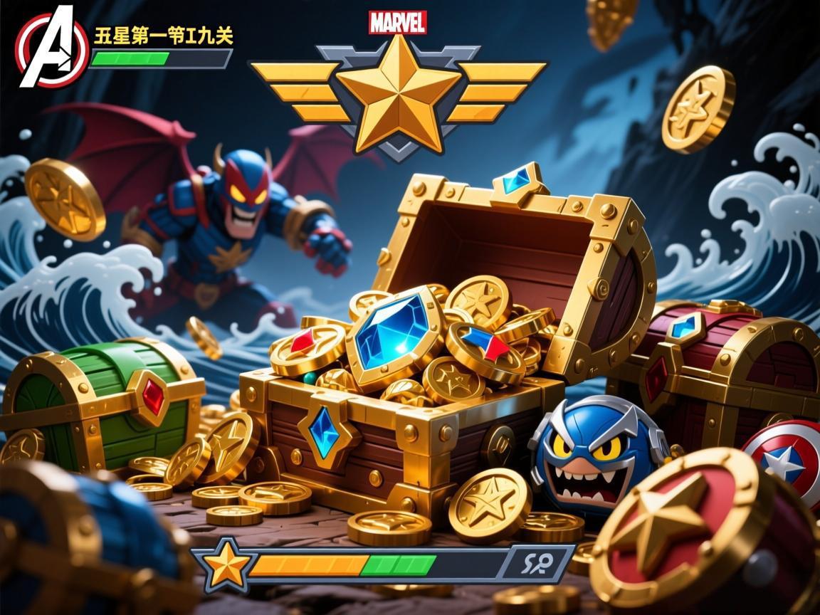 漫威秘宝狂潮第一章第九关三星打法攻略