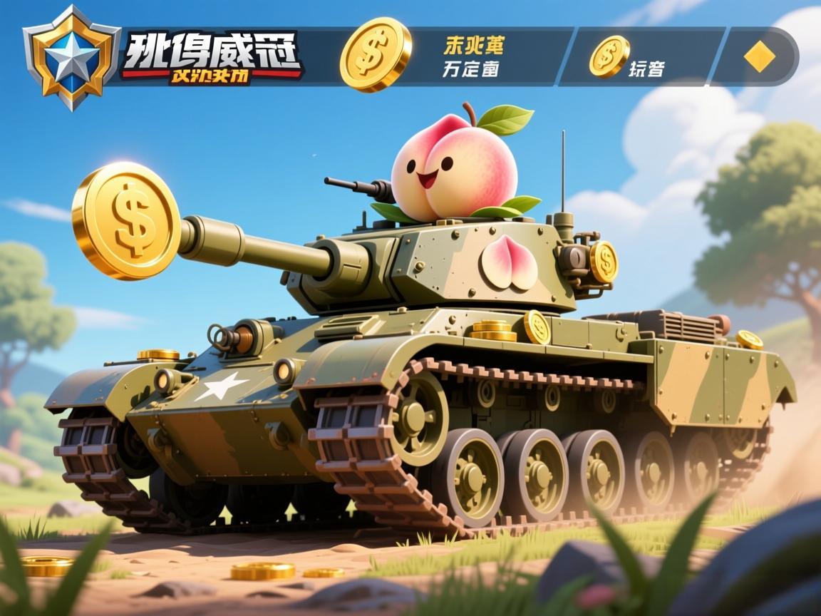 桃子级坦克英雄金币玩法攻略