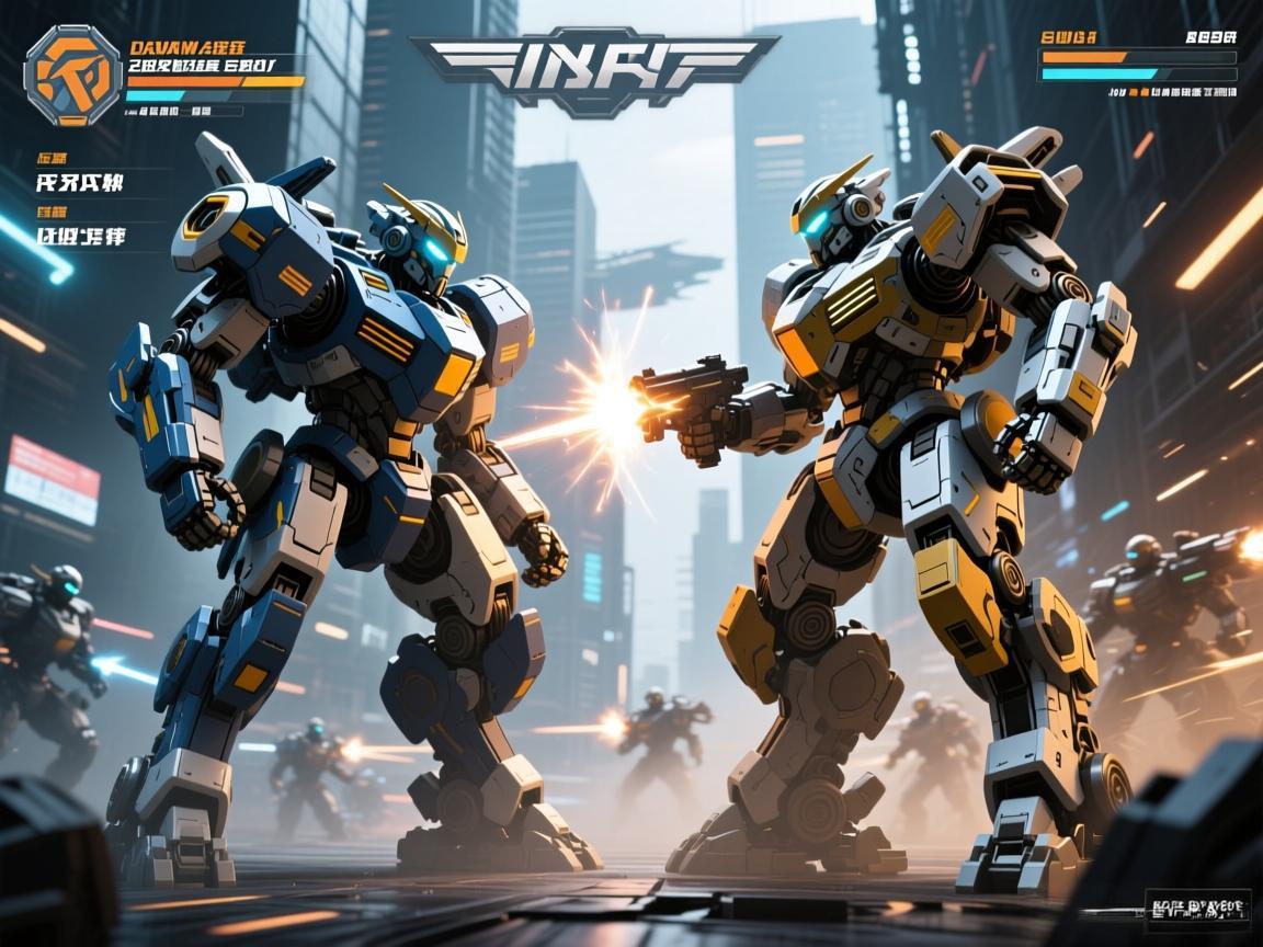 国产机甲对战游戏上线实录