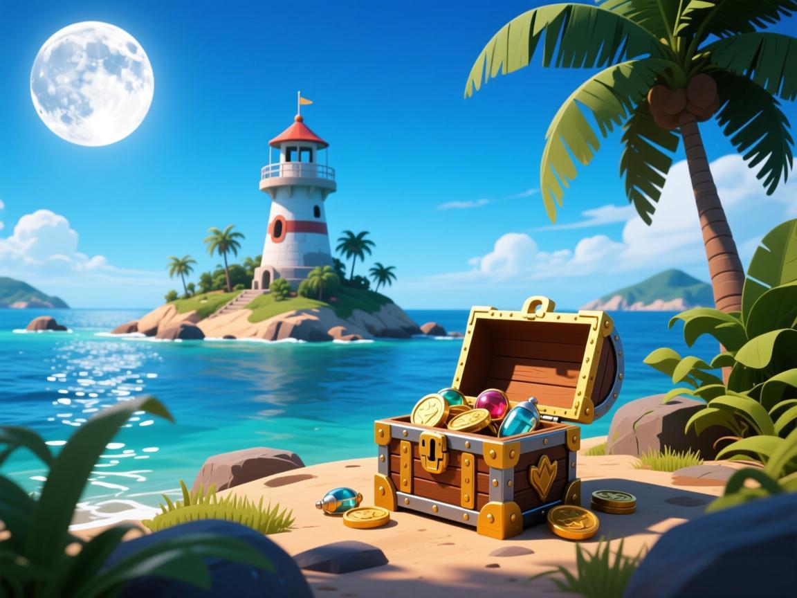 月泉岛哨站宝箱探索指南