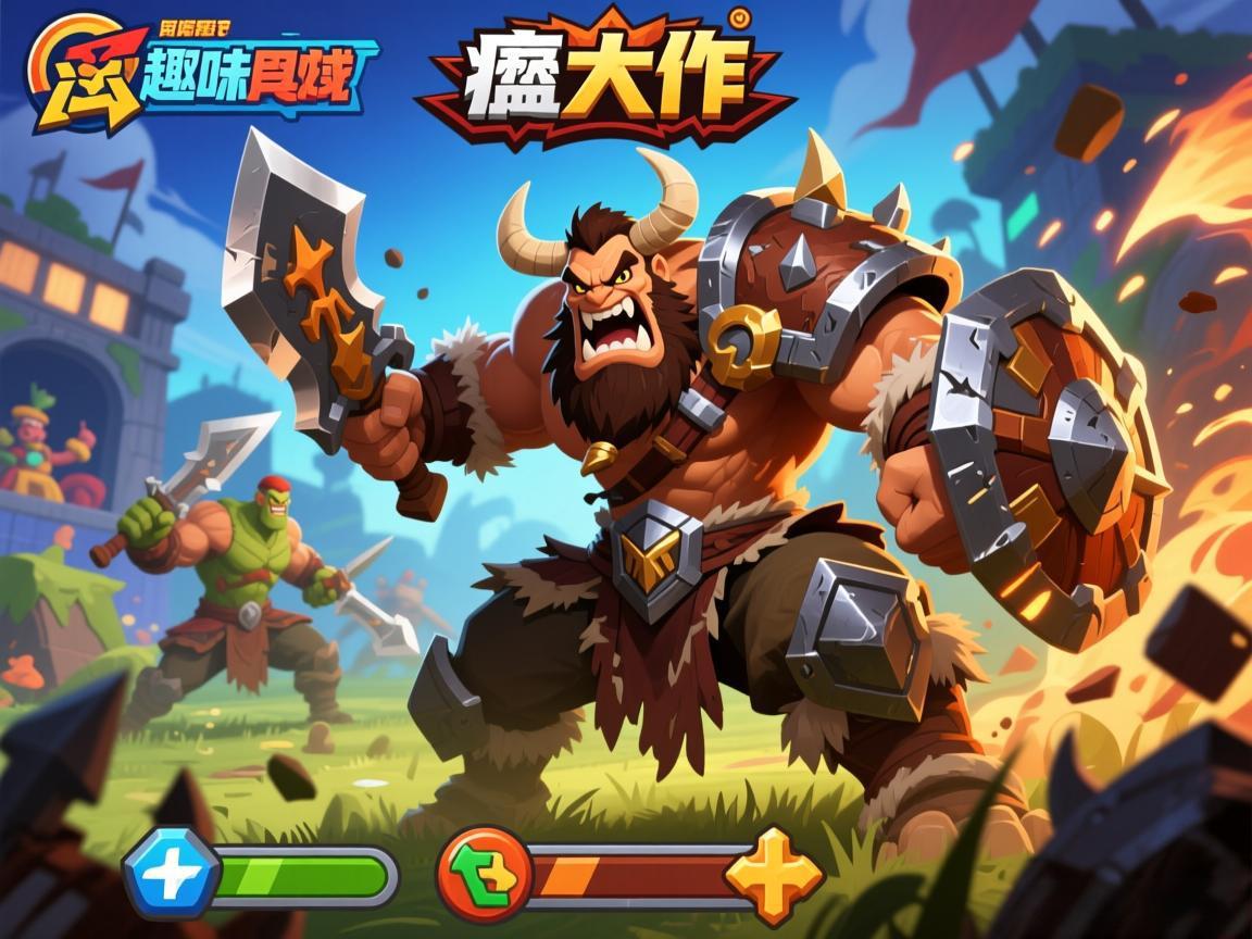 野蛮大作战趣味竞技小游戏