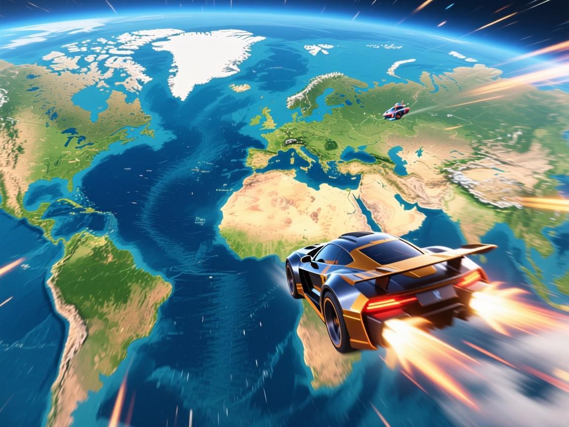 跑图神器：开局飞遍全地图