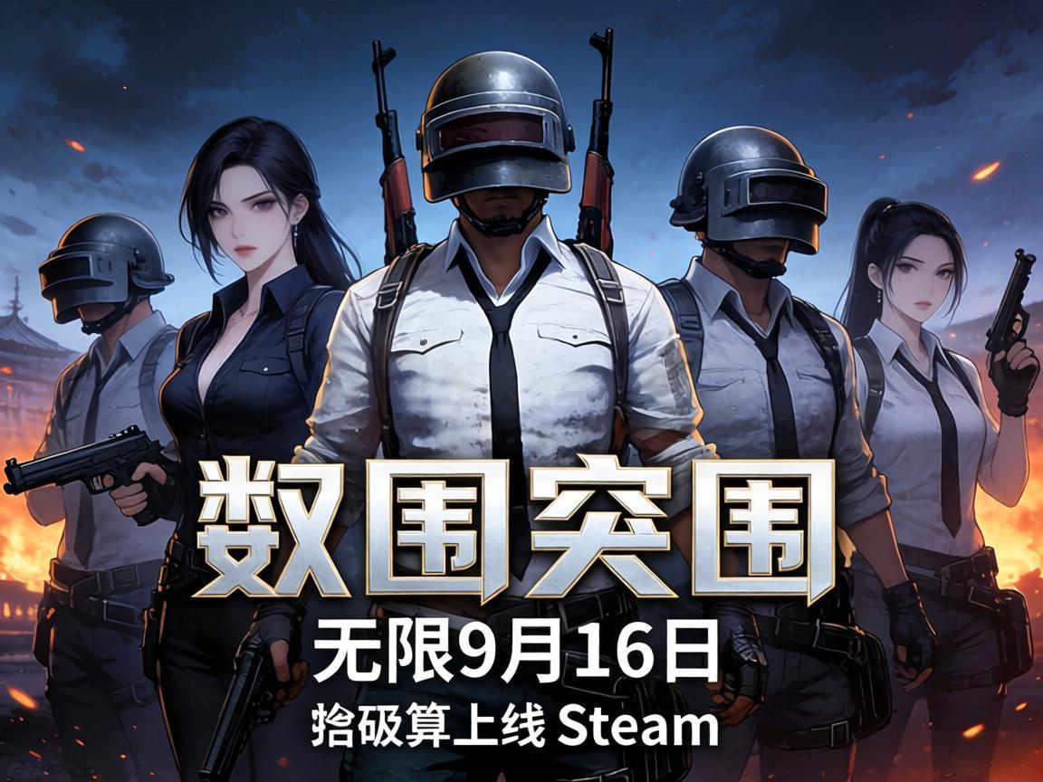 暗区突围无限9月16日上线Steam