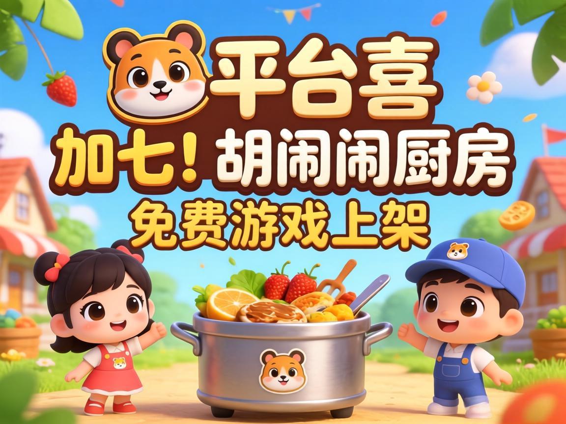 全平台喜加七！3D胡闹厨房等免费游戏上架