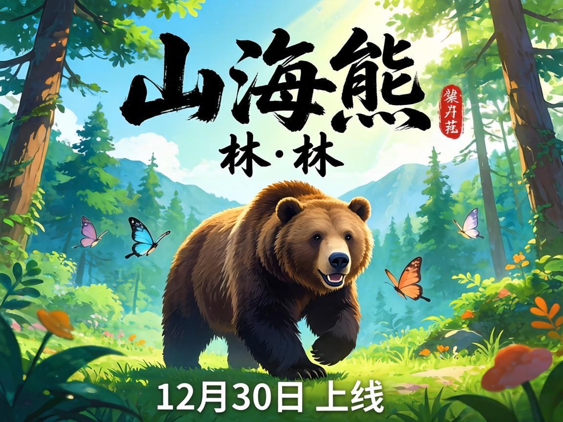《山海熊林》12月30日上线