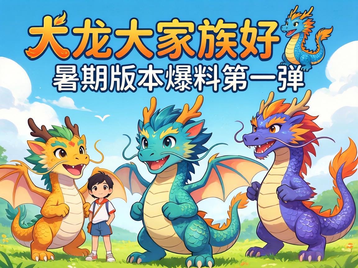 神龙大家族暑期版本爆料第一弹