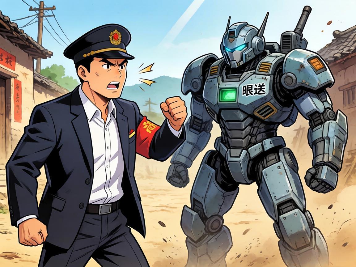 一村村长怒战二村机甲保送