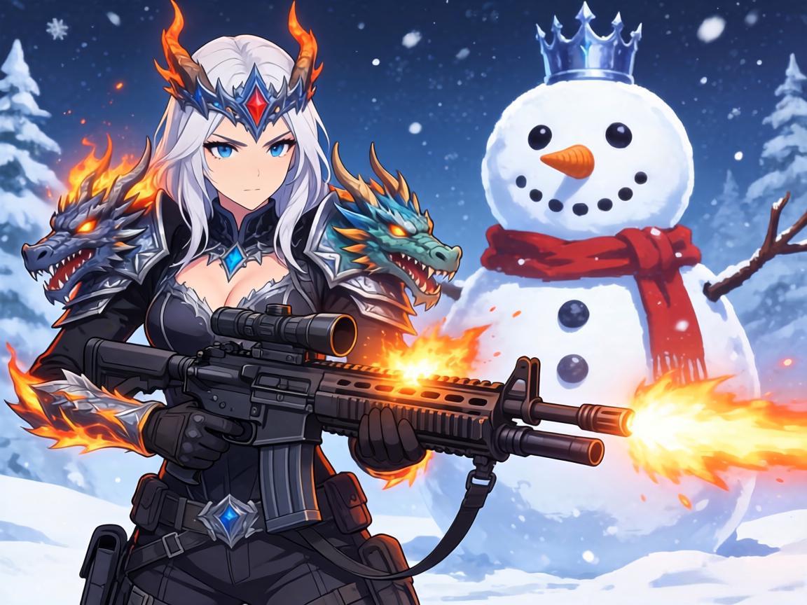 火龙步枪爆装与雪人王惊魂