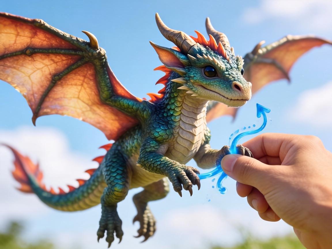 飞龙幼崽操作秀