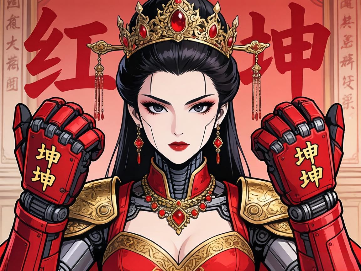 机械皇后红武：坤坤手套