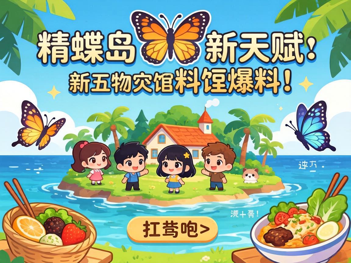 迷蝶岛新天赋与料理爆料