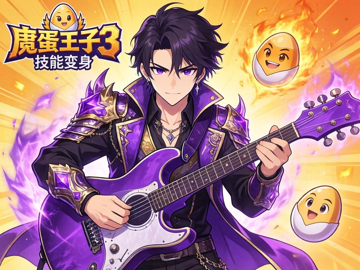 哇皮蛋王子3技能变身紫爵士