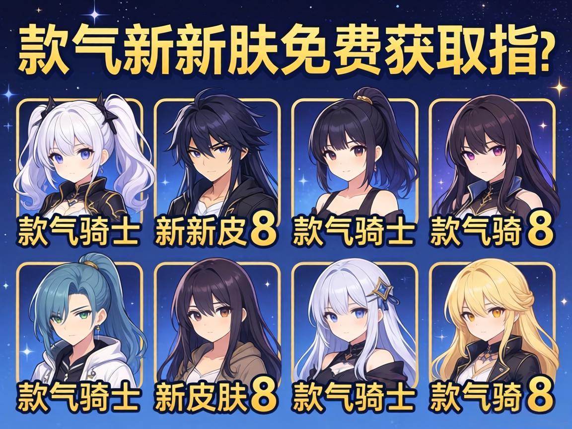 元气骑士8款新皮肤免费获取指南