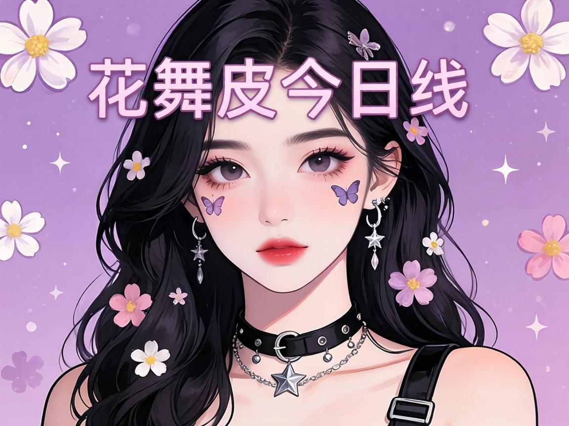 摇滚少女花舞皮肤今日上线