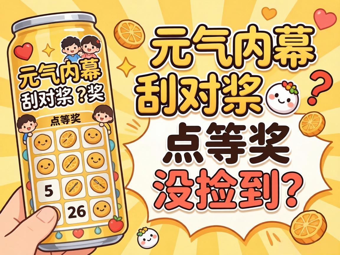 揭秘元气内幕：刮刮乐特等奖没捡到？